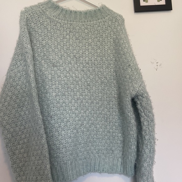 Blue oversized sweater - Picture 3 of 3